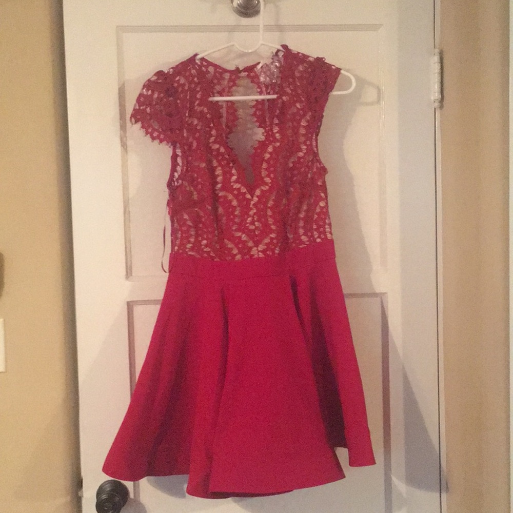 Brand New Red Dress. Size Large